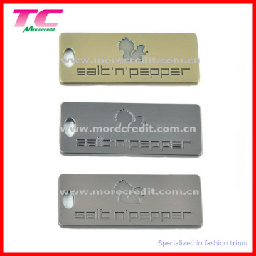 High Quality Branded Logo Metal Tags/Plaque